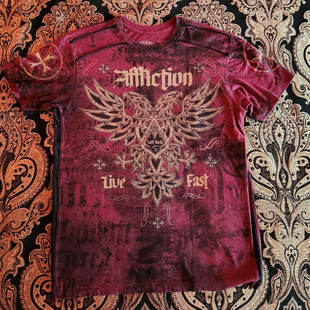 Affliction Men's New short sleeve